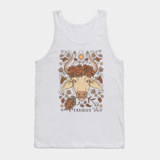 Taurus, The Bull Tank Top